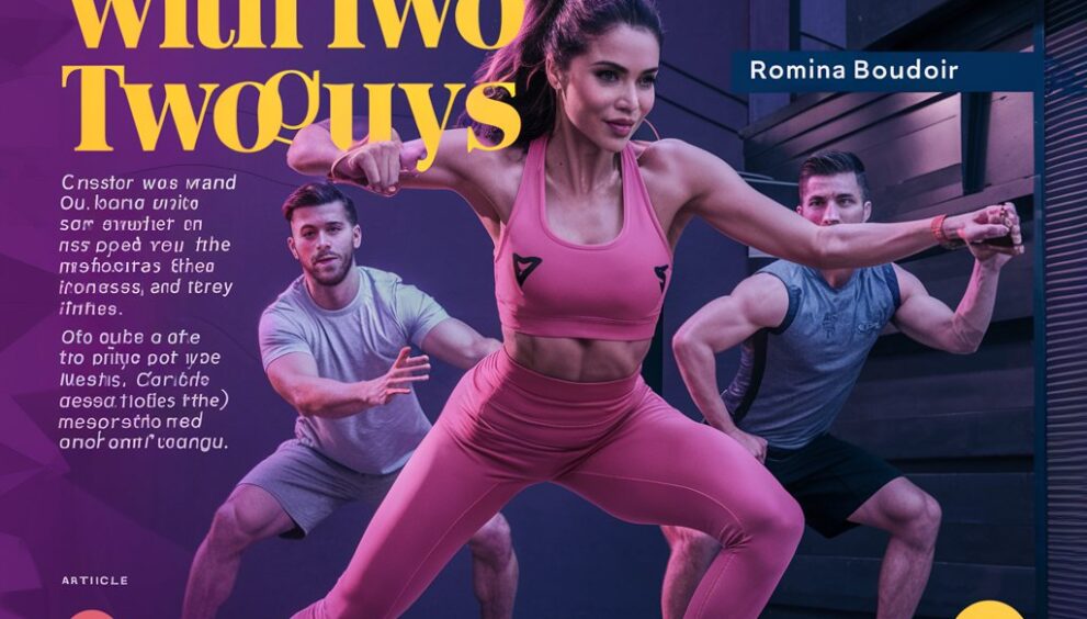 The Ultimate Guide to working out with two guys . romina boudoir